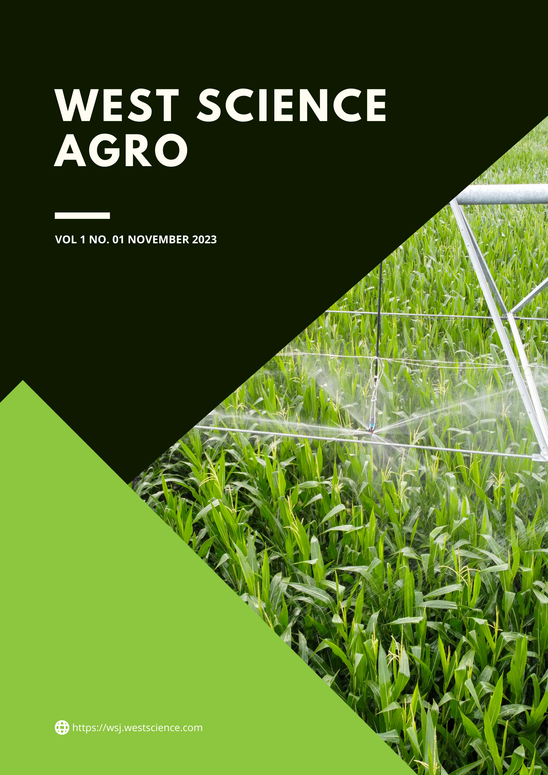 					View Vol. 1 No. 01 (2023): West Science Agro
				