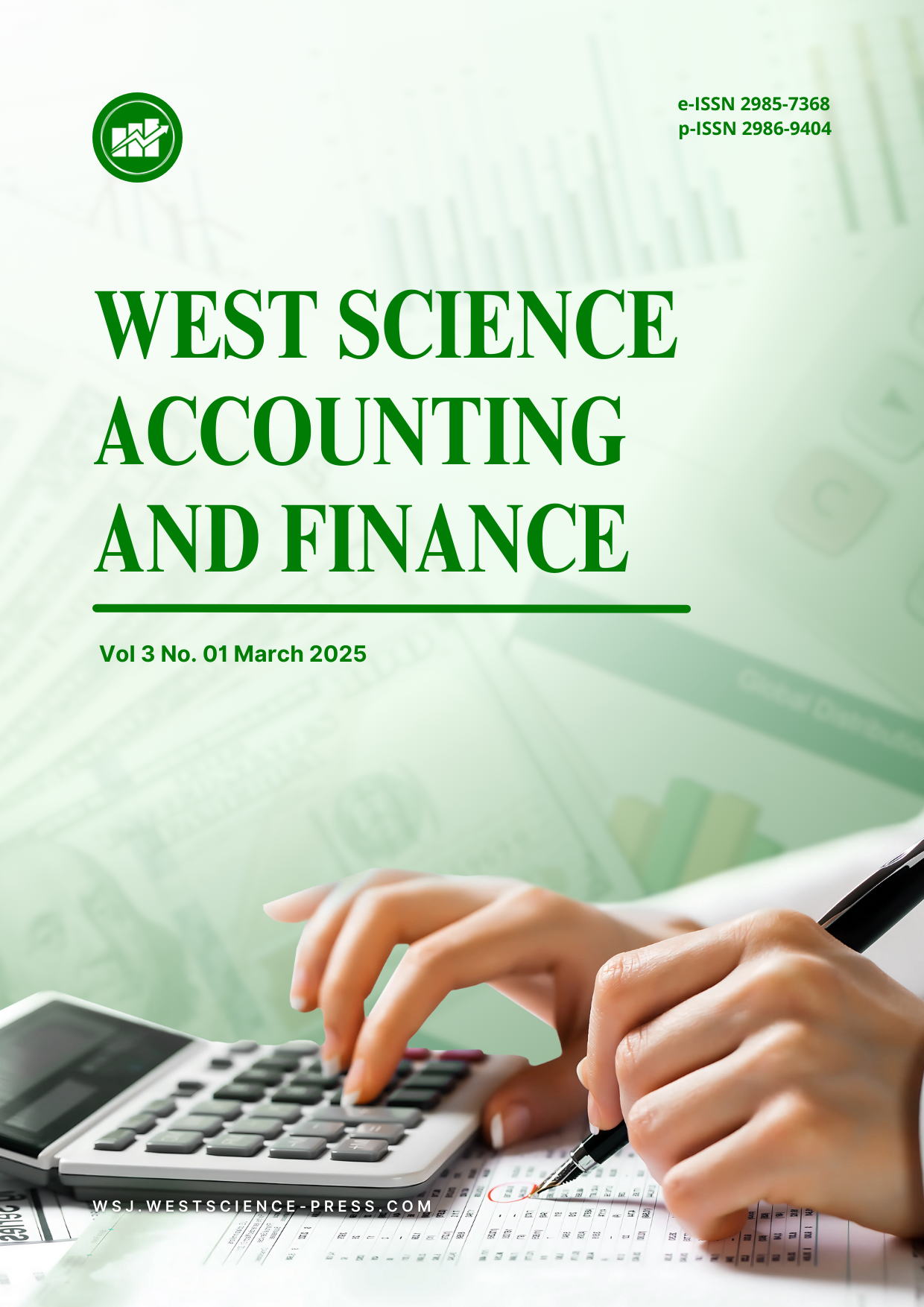 					View Vol. 3 No. 01 (2025): West Science Accounting and Finance
				