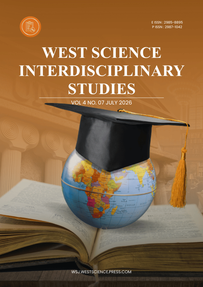 					View Vol. 4 No. 07 (2026): West Science Interdisciplinary Studies
				