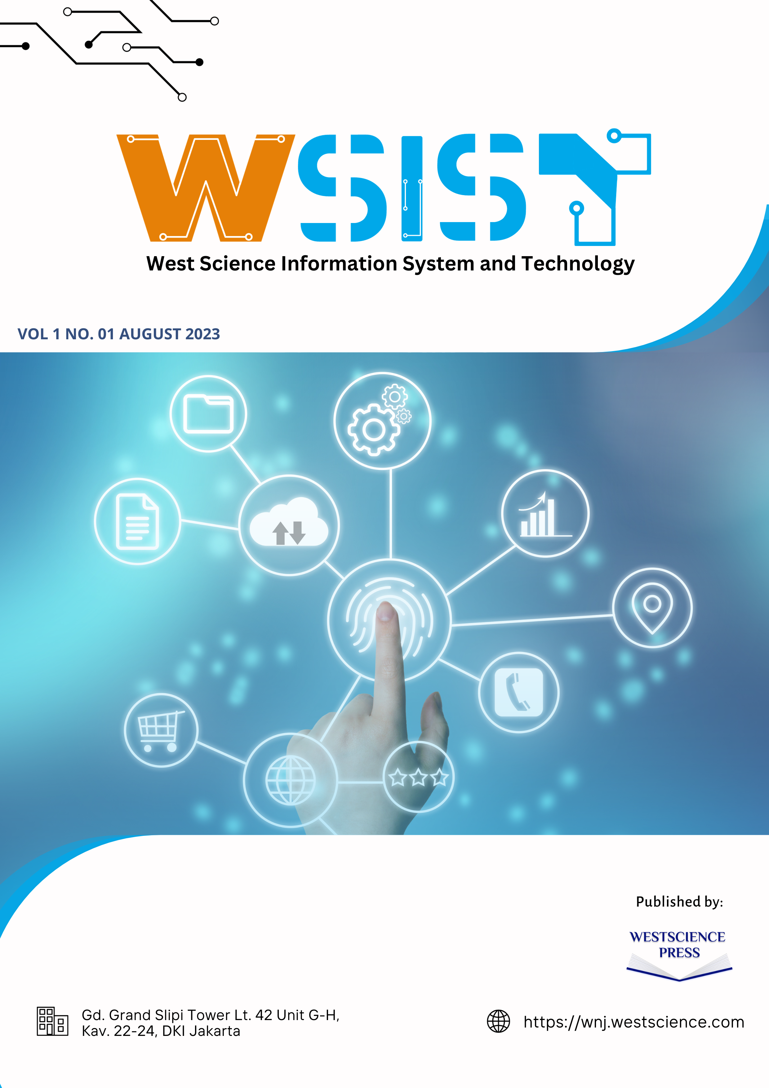 					View Vol. 1 No. 01 (2023): West Science Information System and Technology
				