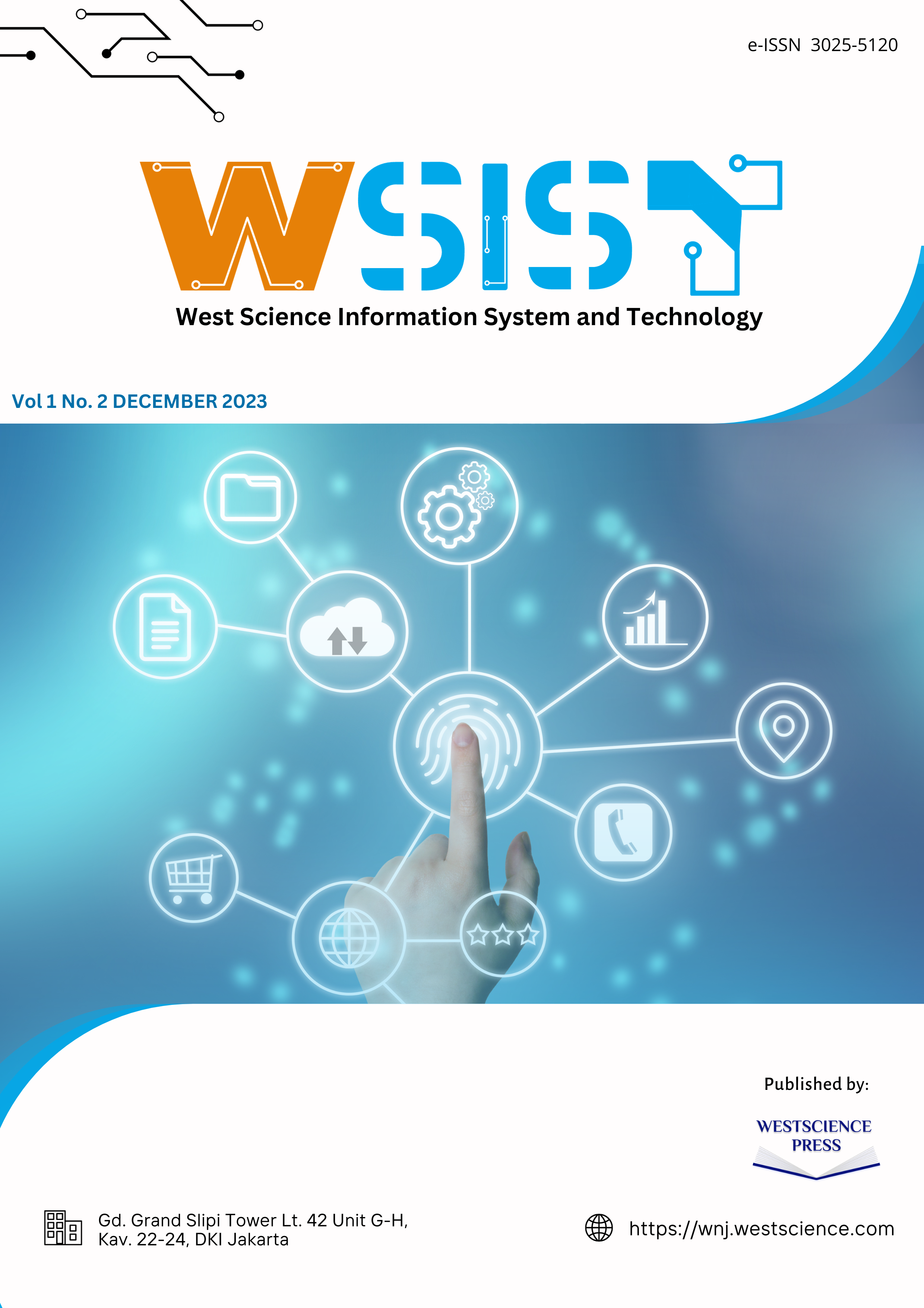 					View Vol. 1 No. 02 (2023): West Science Information System and Technology
				